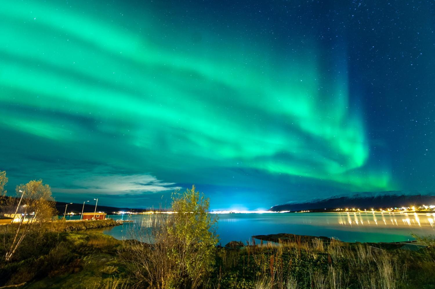 Leilighet Med Fantastisk Utsikt. ทรอมโซ ภายนอก รูปภาพ